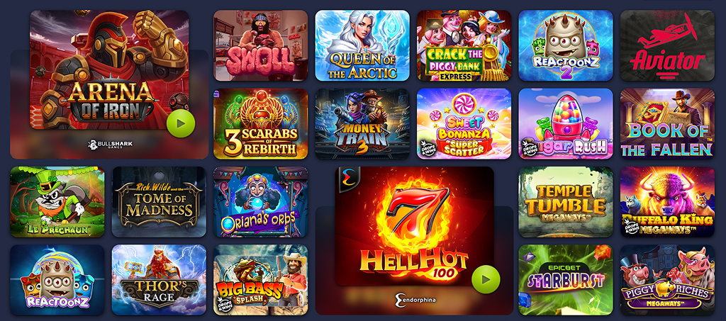 Epicbet slotimängud