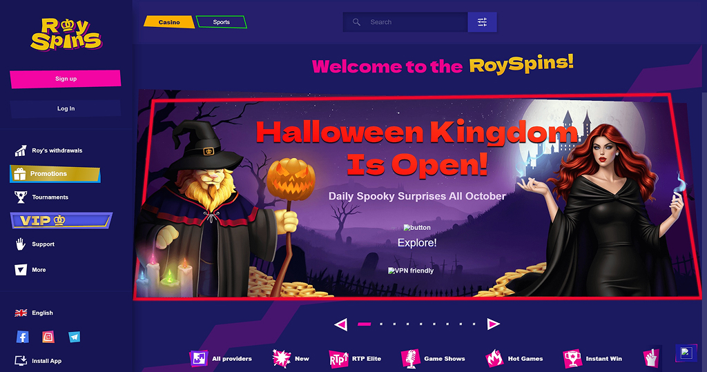 Roy Spins avaleht